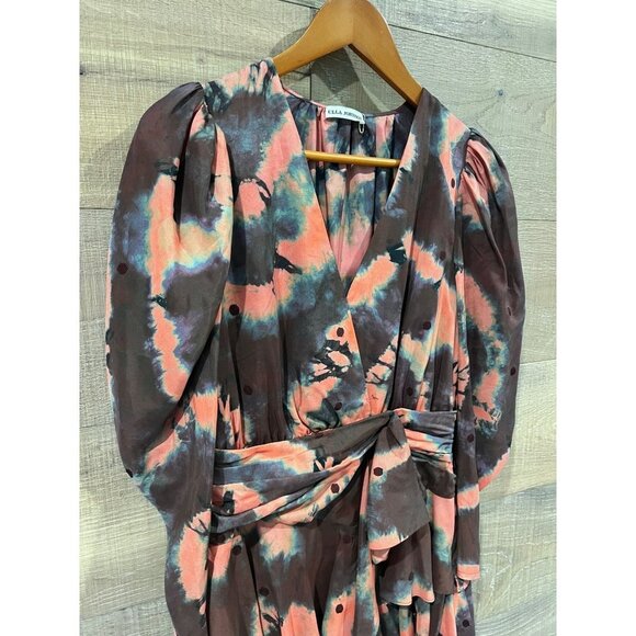 Ulla Johnson Semira silk Mini Dress Size 8 in Rosewood Size 6 - Picture 9 of 13